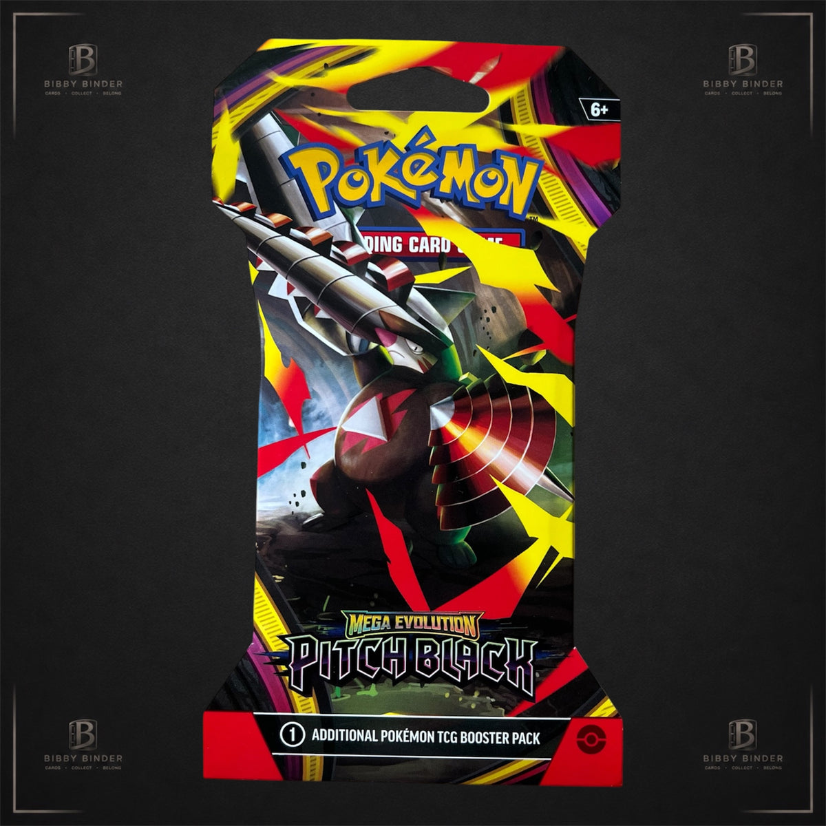 Pokémon Mega Evolution Pitch Black – Sleeved Booster Pack – Sealed