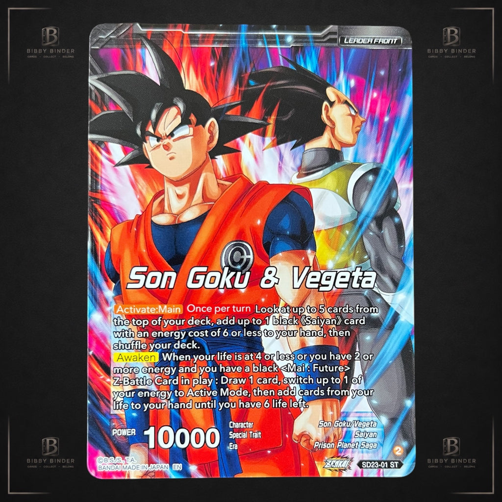 Dragon Ball Super Card Game Masters – SSB Vegito, Shining Warrior SD23-01 SLR