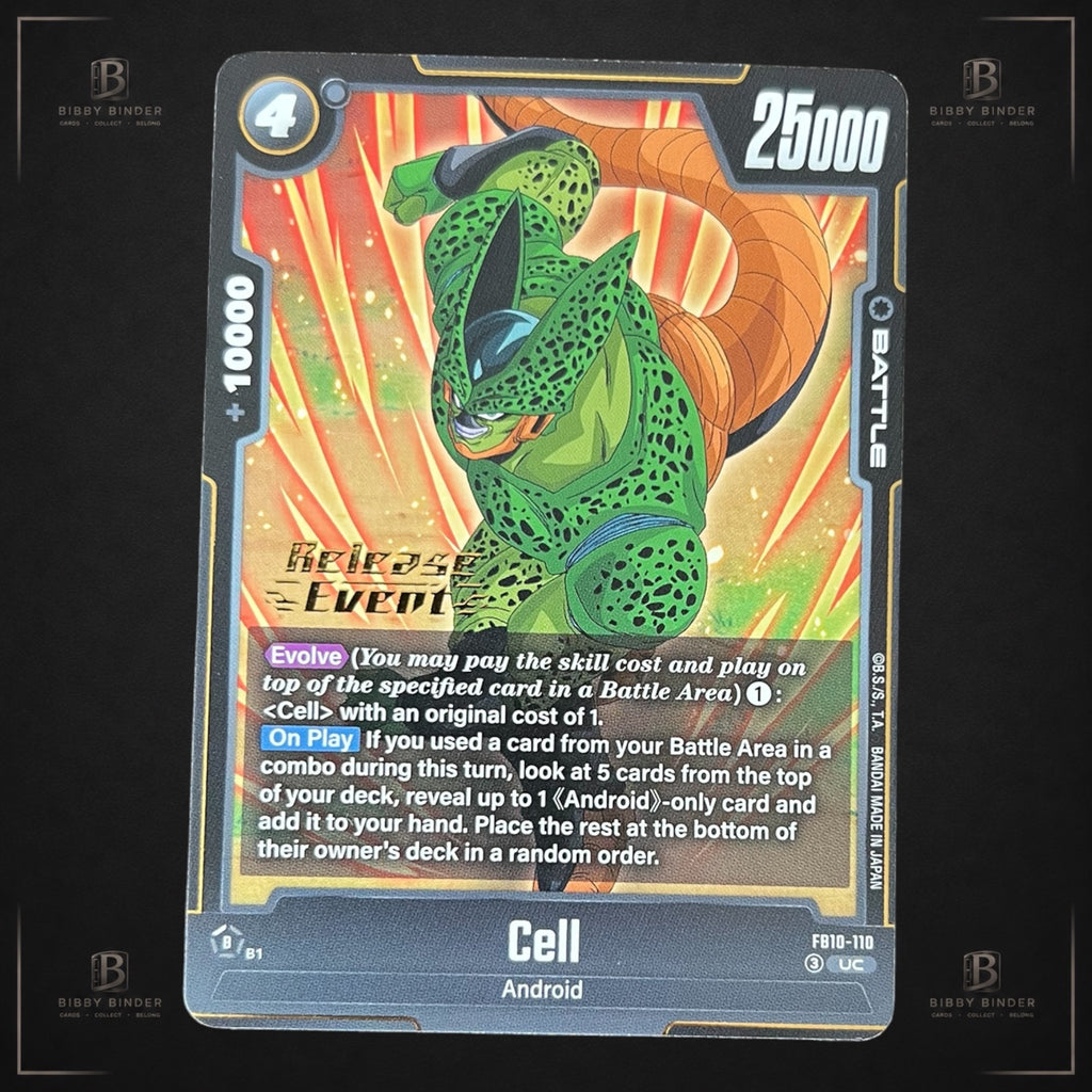 Dragon Ball Super Fusion World – Cell FB10-110 UC – Release Event
