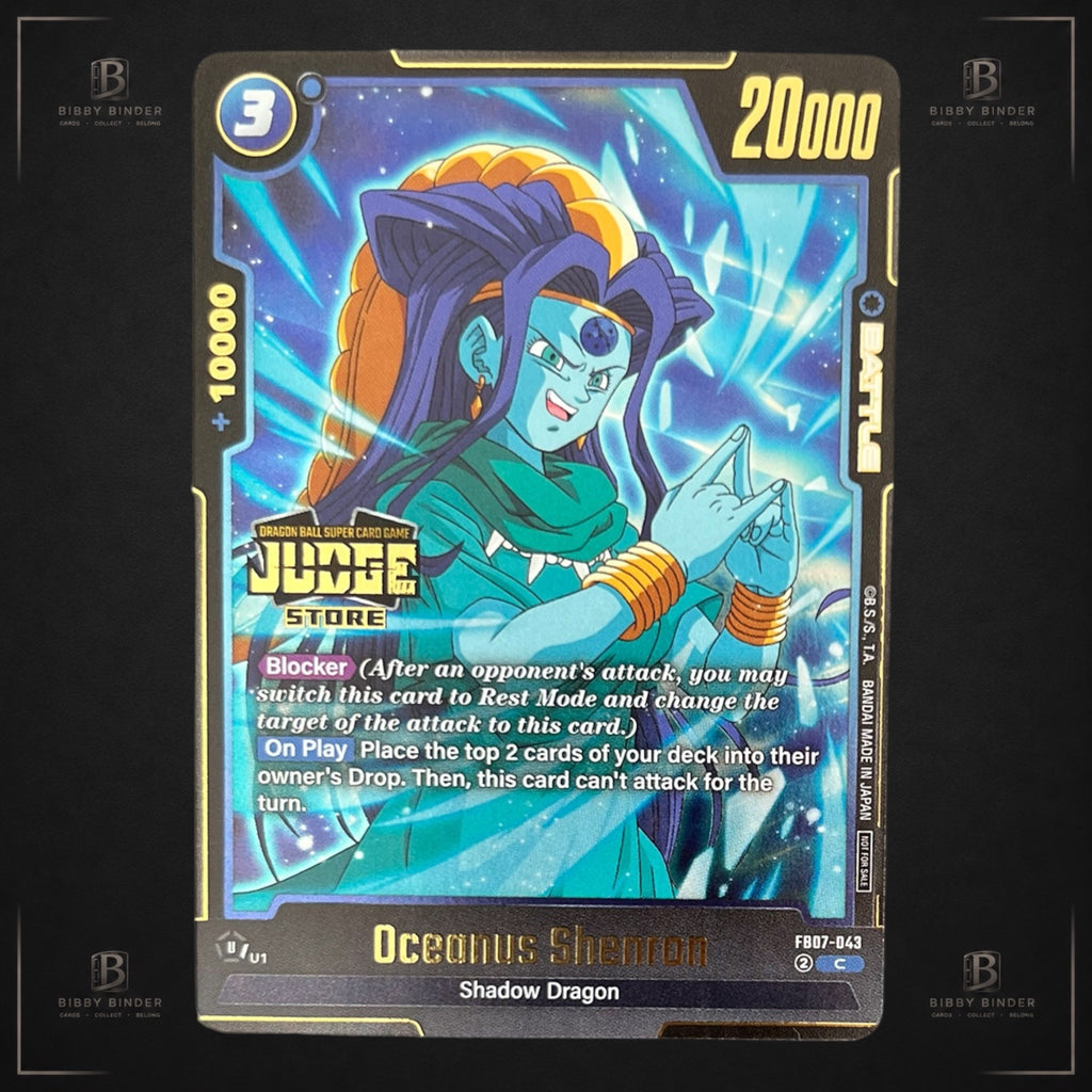 Dragon Ball Super Oceanus Shenron FB07-043 C – Judge Store Promo