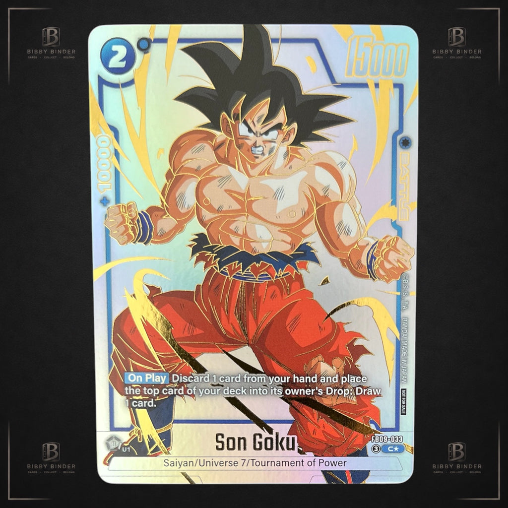 Dragon Ball Super Fusion World – Son Goku FB09-033 C Alt Art Parallel