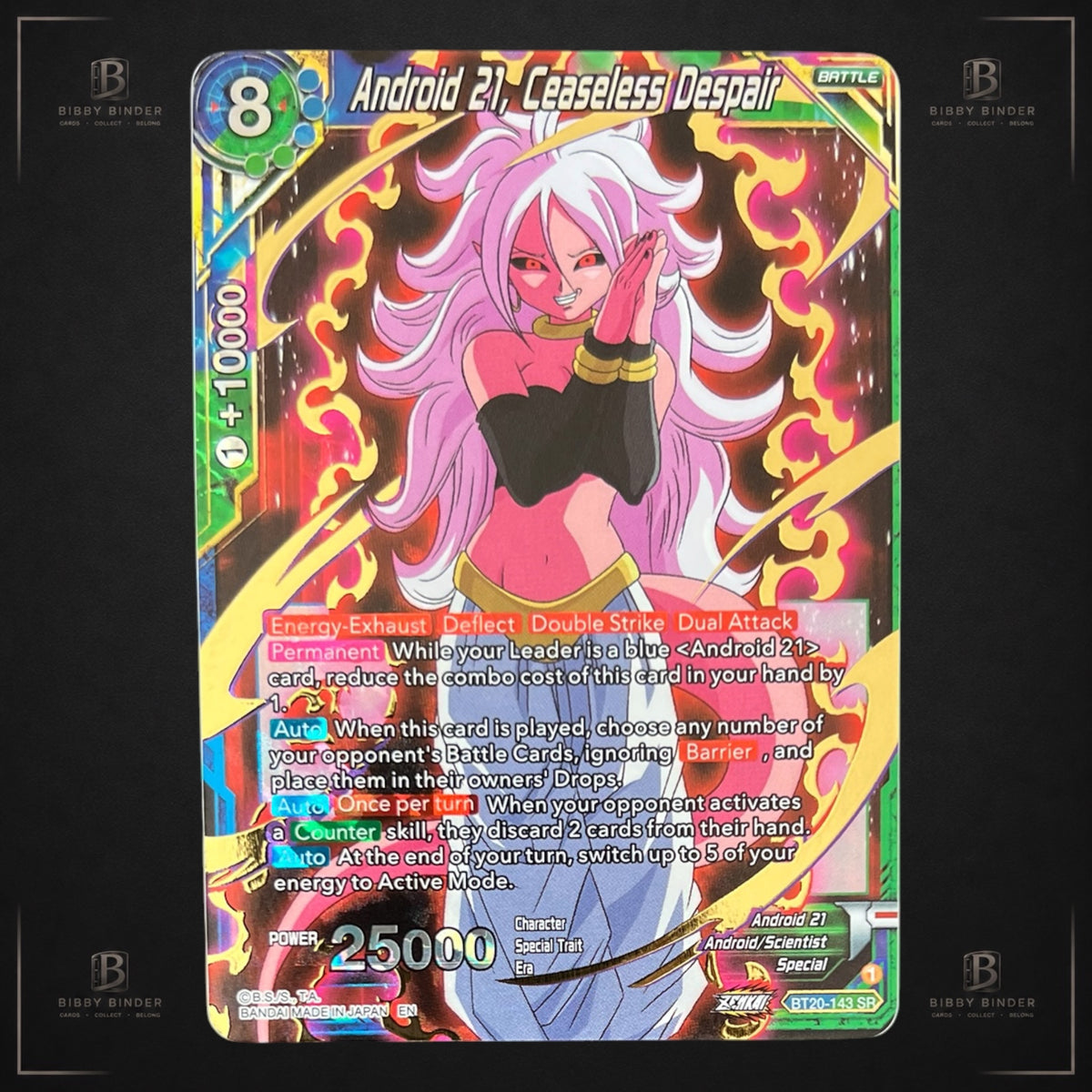 Dragon Ball Super Android 21, Ceaseless Despair BT20-143 SR
