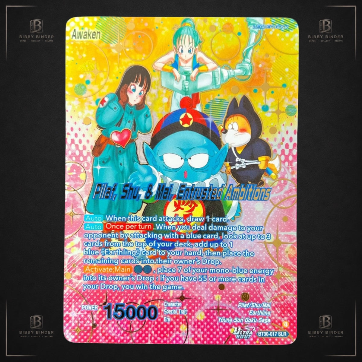 Dragon Ball Super Masters – Pilaf, Shu & Mai, Entrusted Ambitions BT30-017 SLR