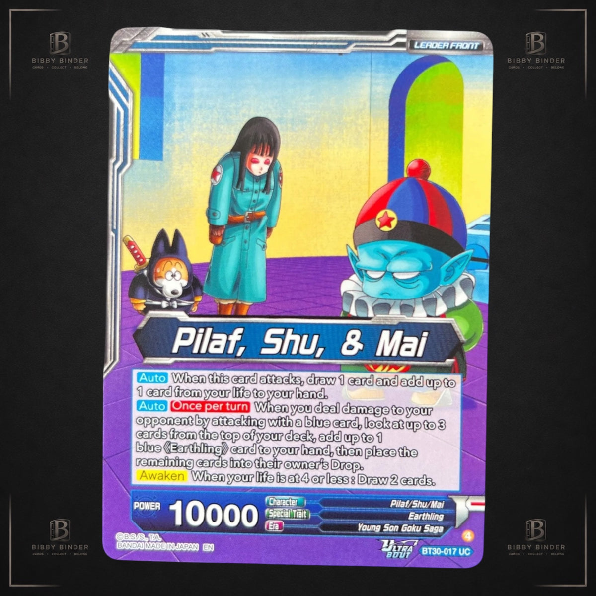 Dragon Ball Super Masters – Pilaf, Shu & Mai, Entrusted Ambitions BT30-017 SLR
