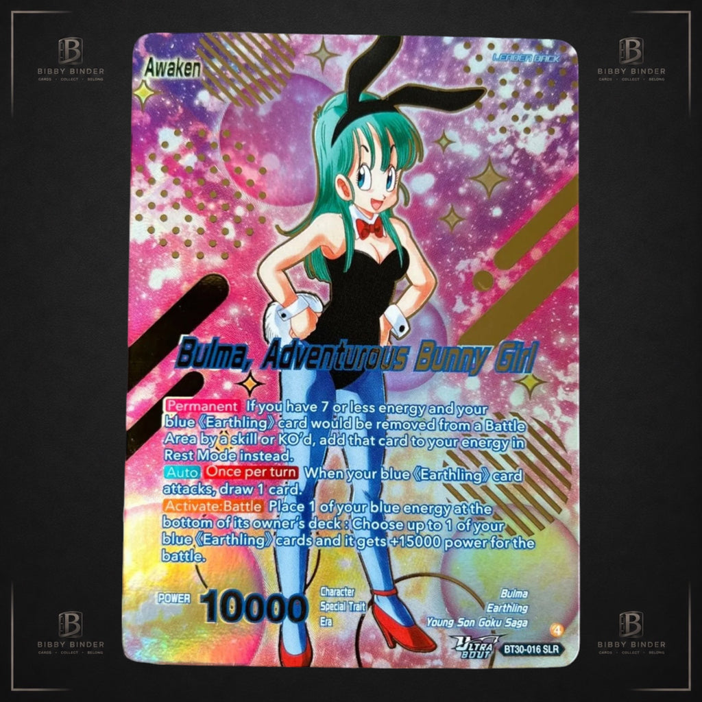 Dragon Ball Super Bulma, Adventurous Bunny Girl BT30-016 SLR