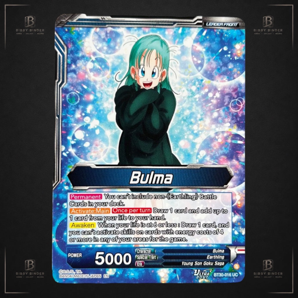 Dragon Ball Super Bulma, Adventurous Bunny Girl BT30-016 SLR