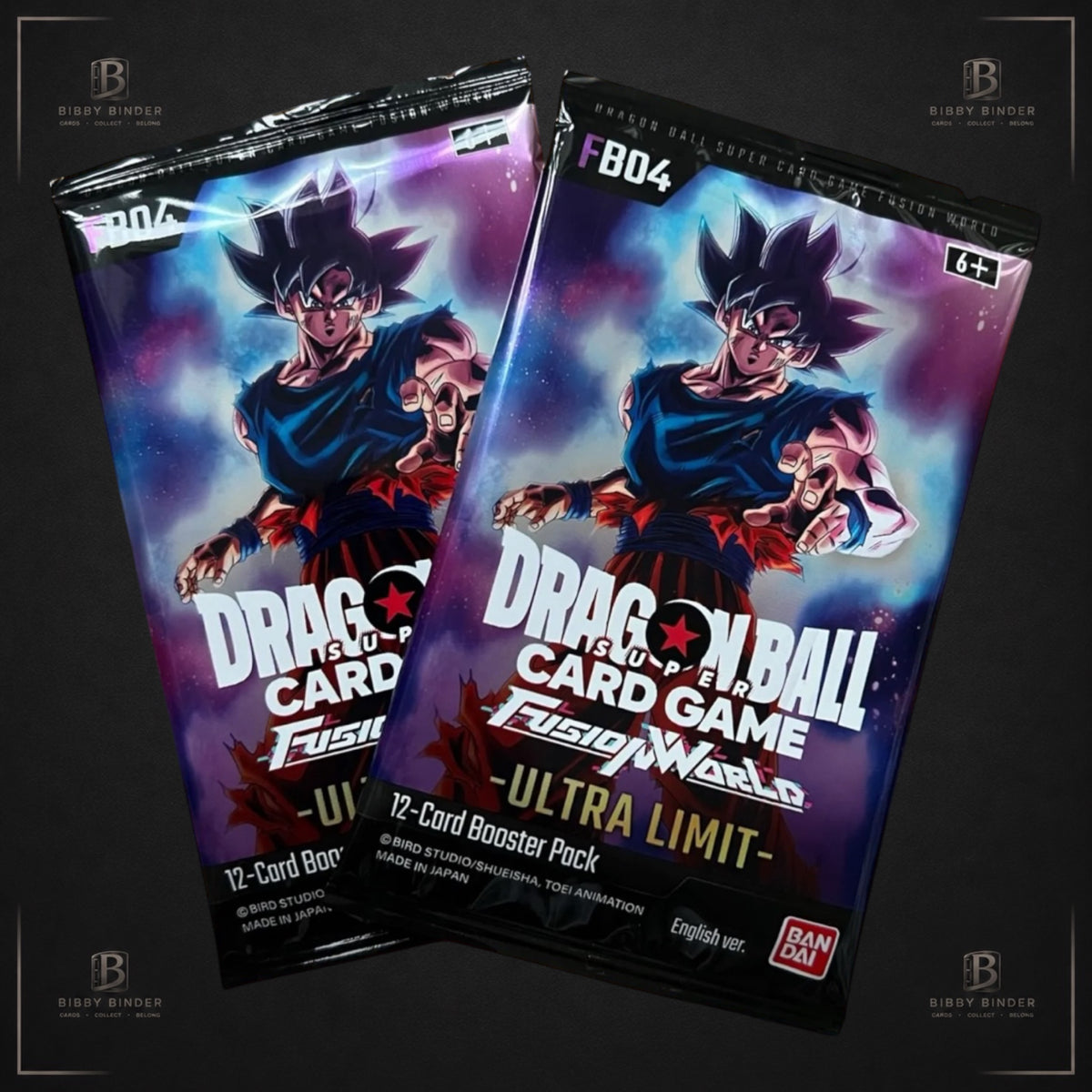Dragon Ball Super Fusion World FB04 Ultra Limit Booster Packs English x2