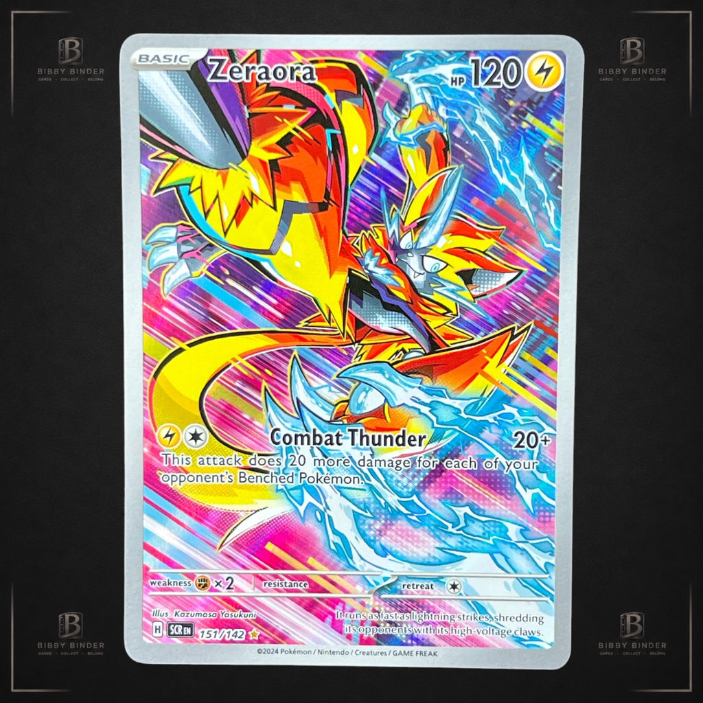 Pokémon Zeraora 151/142 Illustration Rare Stellar Crown